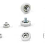 Ganter Norm Huippulaatuiset, tarkat kuulalaakeroidut ohjainrullat