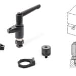 Ganter Norm Työstettävän kappaleen lukitus ahtaassa tilassa