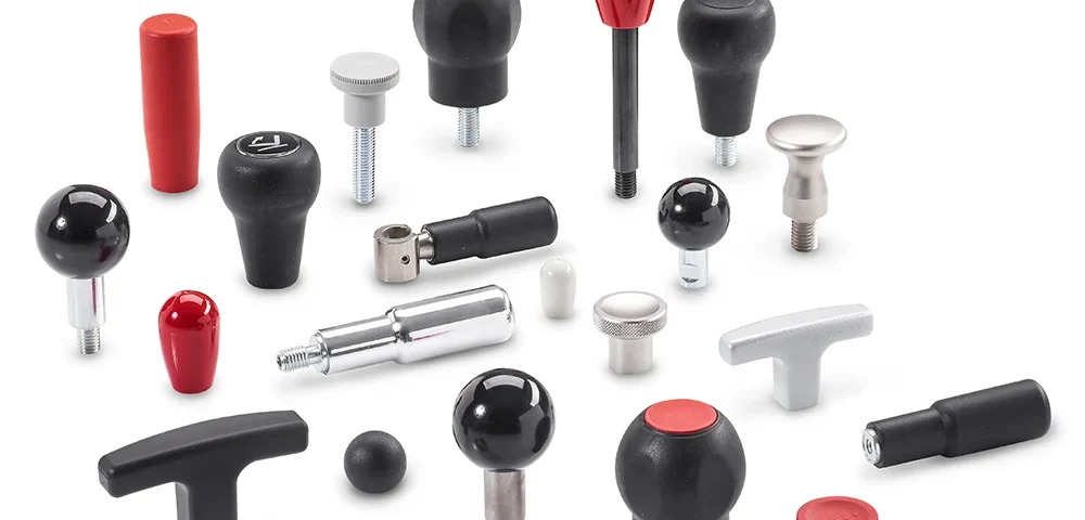 Ganter Norm koneosat, nupit ja kahvat