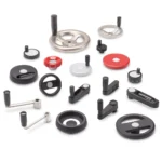 Ganter Norm koneosat, kammet ja käsipyörät