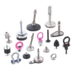 Ganter Norm koneosat, säätöjalat, nostosilmukat, nostokorvat, kumipuskurit