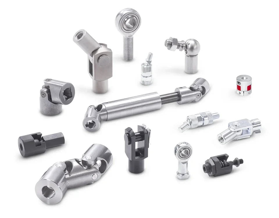 Ganter Norm koneosat, vaihteet, hammaspyörät, nivelt, akselit