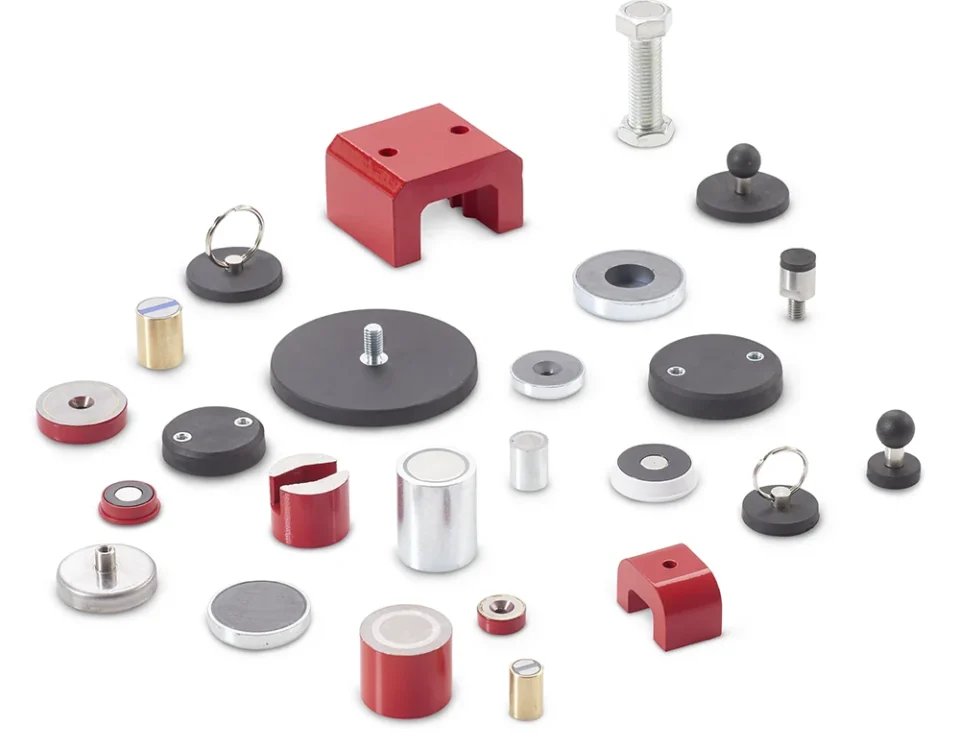 Ganter Norm koneosat ja tarvikeosat, magneettituotteet